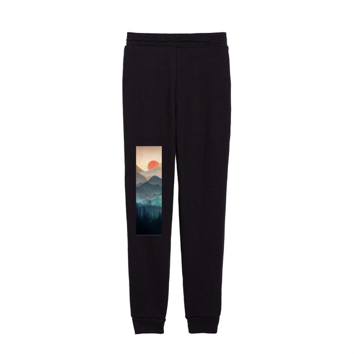 Wilderness Becomes Alive at Night Kids Joggers