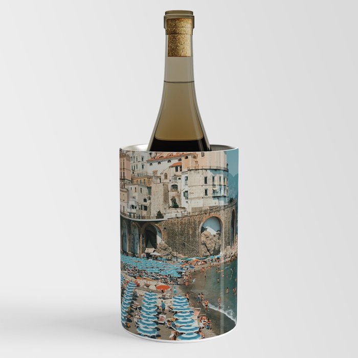 Vintage Italy Atrani Beach Wine Chiller