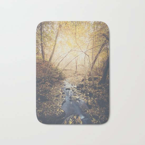 Blue cola mountain Bath Mat