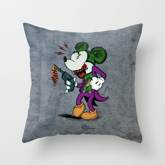 Why So Serious? Throw Pillow