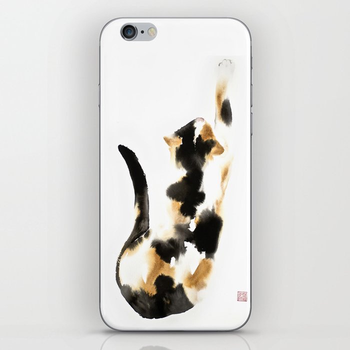 Calico cat iPhone Skin