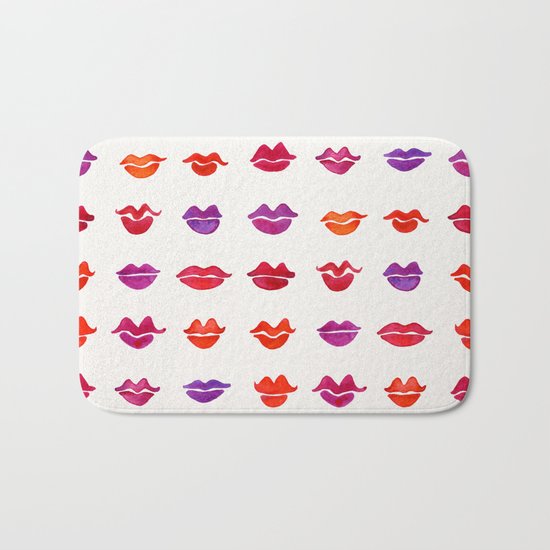 Kiss Collection – Fuchsia Palette Bath Mat
