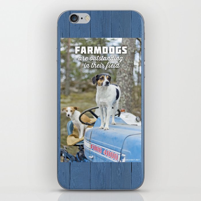 Outstanding Farmdogs iPhone Skin