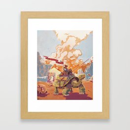 Tortuga Framed Art Print