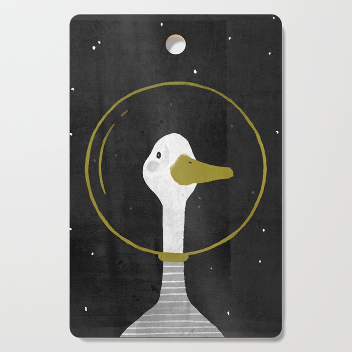 Space Goose Cutting Board