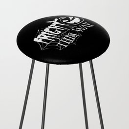Fright This Way Funny Halloween Spooky Counter Stool