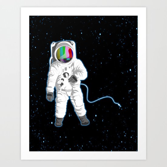 SPACE VISUAL ODYSSEY Art Print