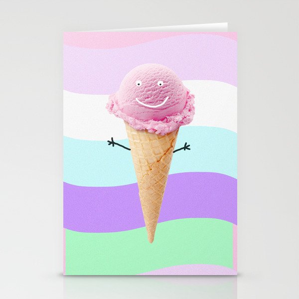 ice cream Stationery Cards