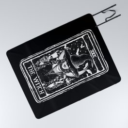 The Witch Tarot Picnic Blanket