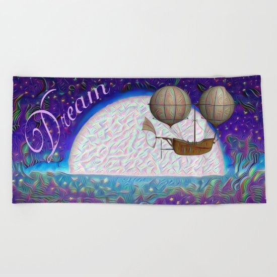 Halcyon Dreams Beach Towel