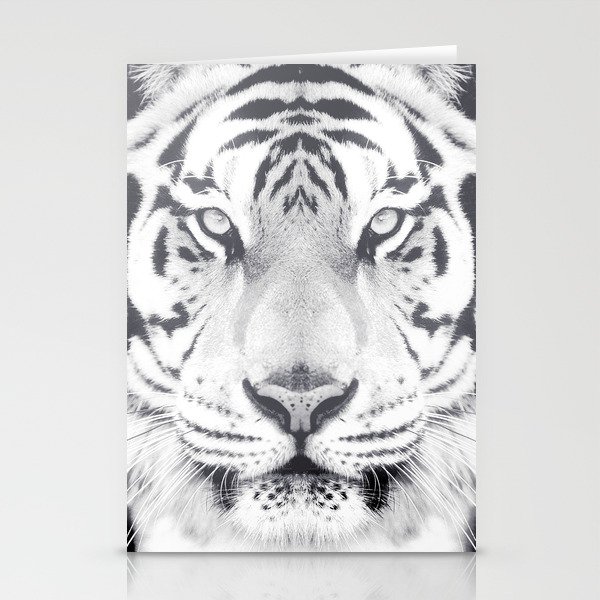 BW Tiger Stationery Cards