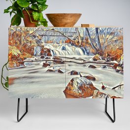 Waterfall River 3 Credenza