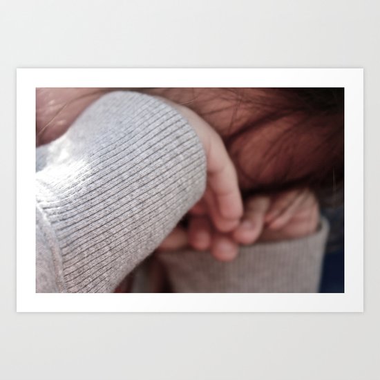 crying Art Print
