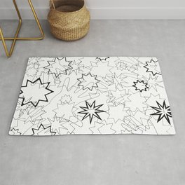 Hands and Stars Area & Throw Rug