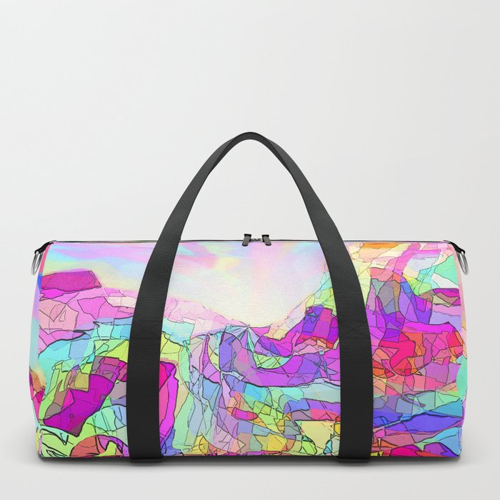 Badlands Usa Duffle Bag By Doodl