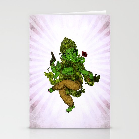 Ganesh Ecstasy Stationery Cards