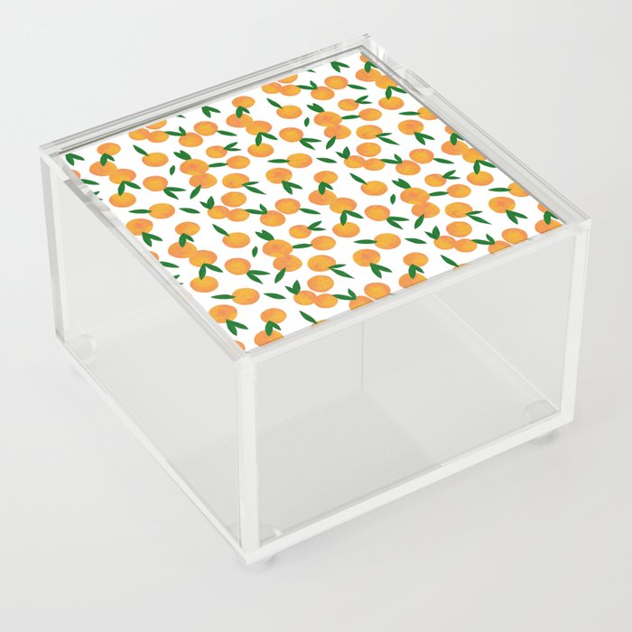 Sweet Oranges Acrylic Box