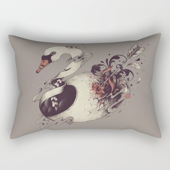 Broken Innocence Rectangular Pillow