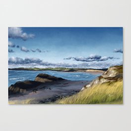 Newborough Beach, Anglesey, North Wales Canvas Print