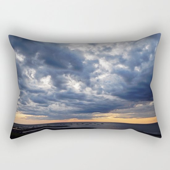 Clouds on the Sea Rectangular Pillow