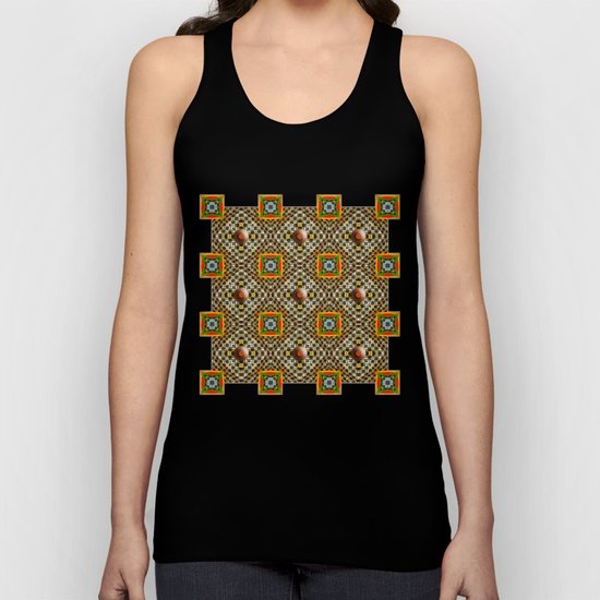 Odo Pattern Unisex Tank Top
