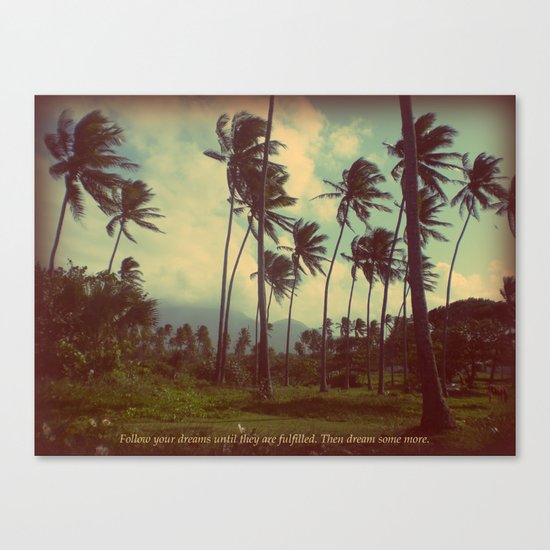 Follow Your Dreams Canvas Print