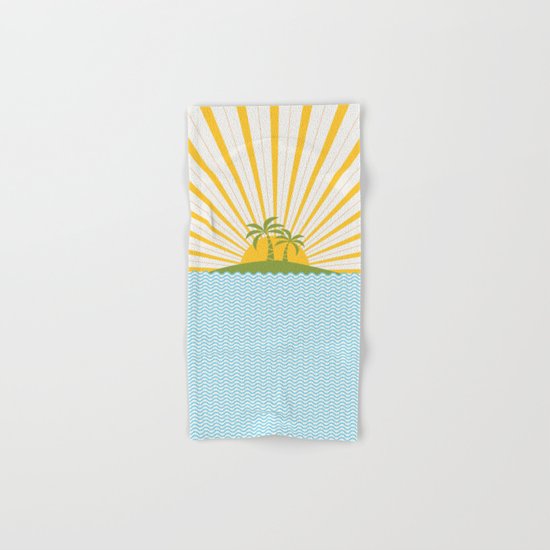 Summer Sun Hand & Bath Towel