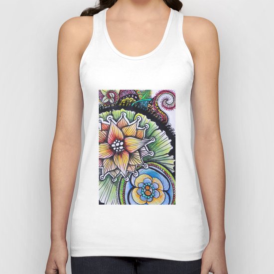 Floralita Unisex Tank Top