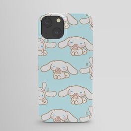 Cinnamon Blue Pattern  iPhone Case