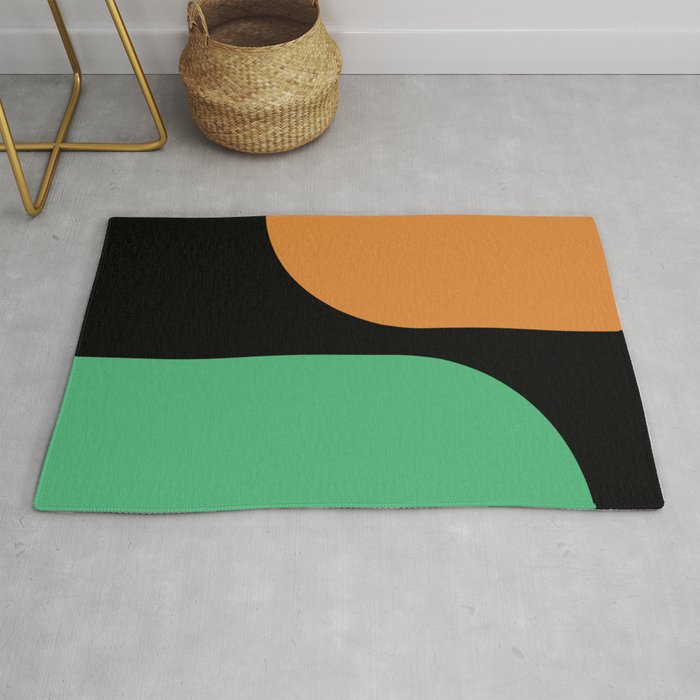 Modern Minimal Arch Abstract LX Rug