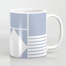 Geometric balance modern shapes composition 22 Mug