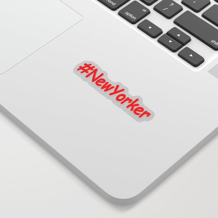 "#NewYorker " Cute Design. Buy Now Sticker