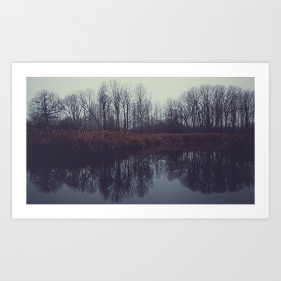 the trees II Art Print