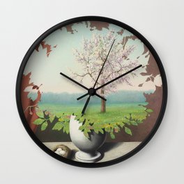 Rene Magritte Le Plagiat Wall Clock