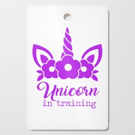 Unicorn in Training Cutting Board