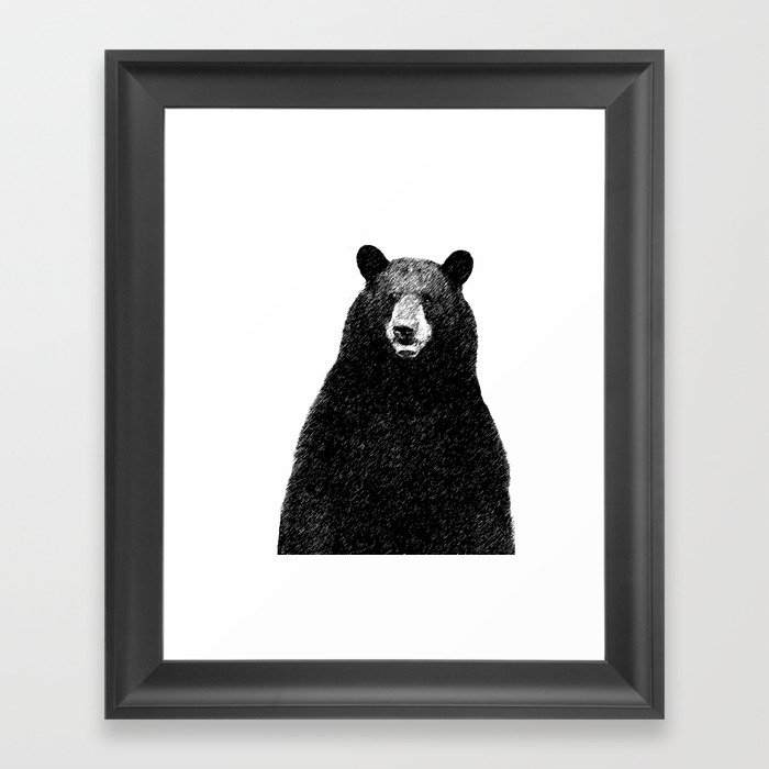 Bear Framed Art Print