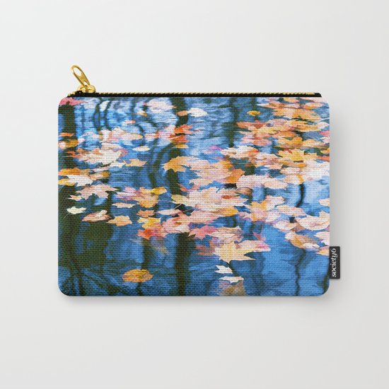 Fallen leaves in water Carry-All Pouch