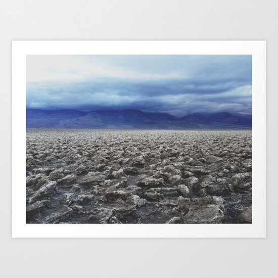 The Devil's Golf Course Art Print