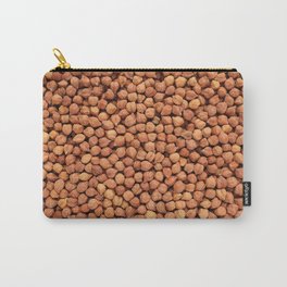 Black chickpeas food background Carry-All Pouch