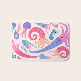 Seashell Bath Mats For Any Bathroom Decor Style Society6