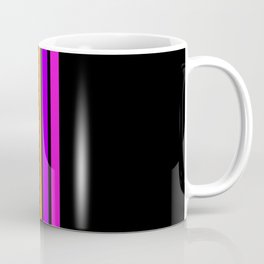 Minimal Abstract Retro Stripes 80s Neon Style - Nenana Coffee Mug