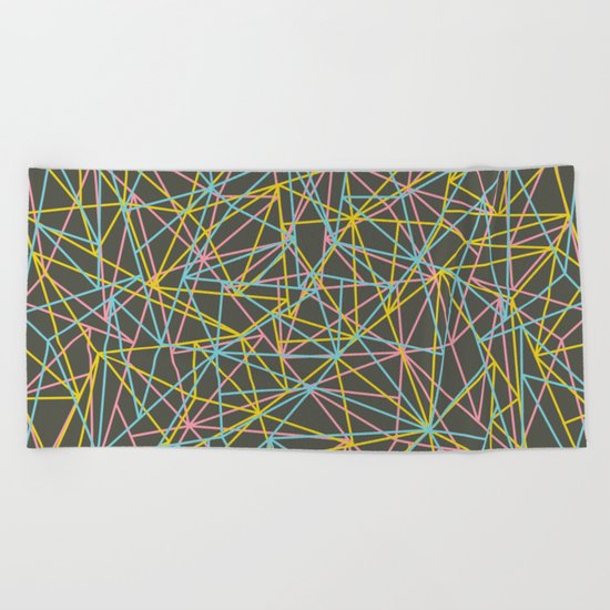Bionic Rays Beach Towel