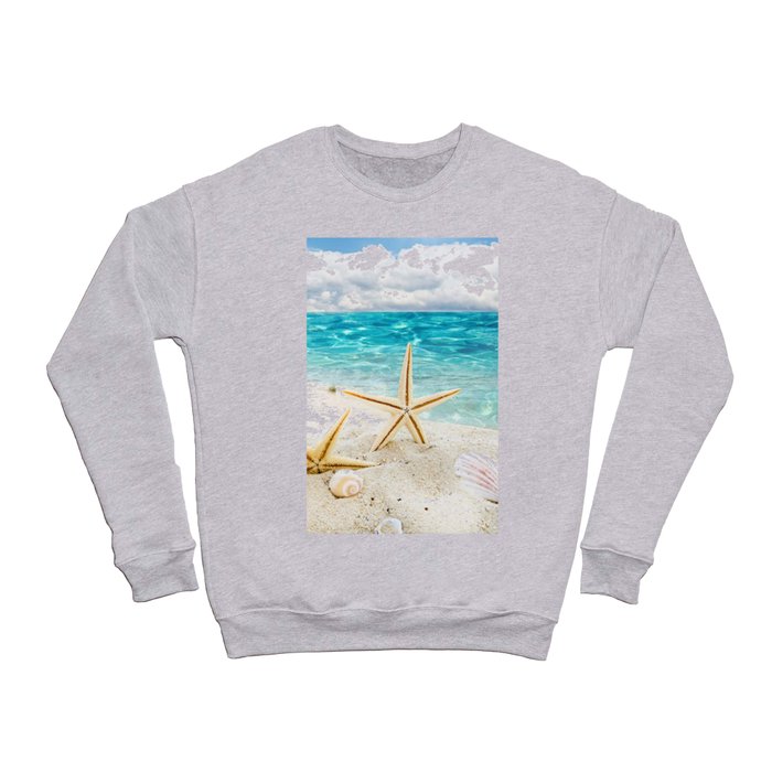 seashell and sea Crewneck Sweatshirt