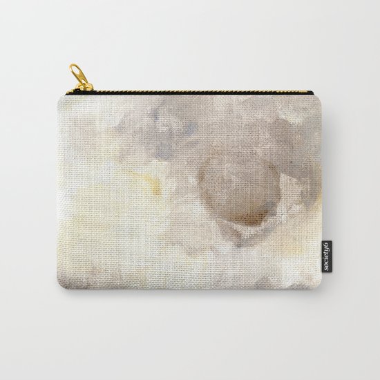 Bloom No. 1 Abstract watercolor floral Carry-All Pouch