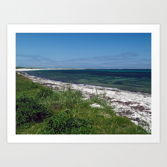 Scuthvie Bay Art Print