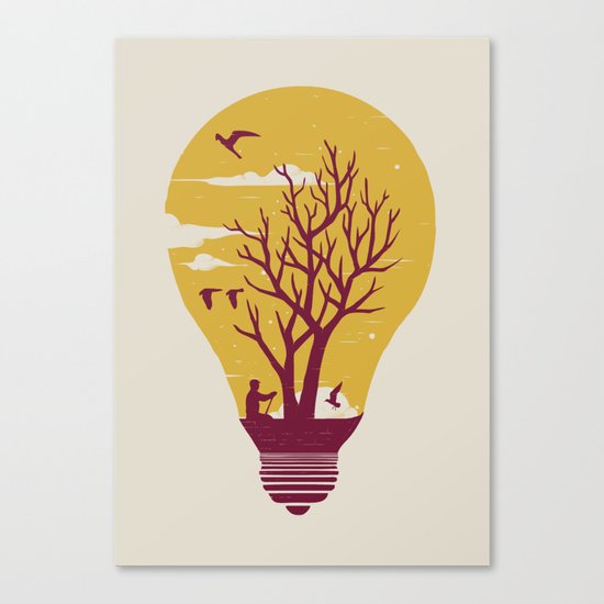 Unwind Canvas Print