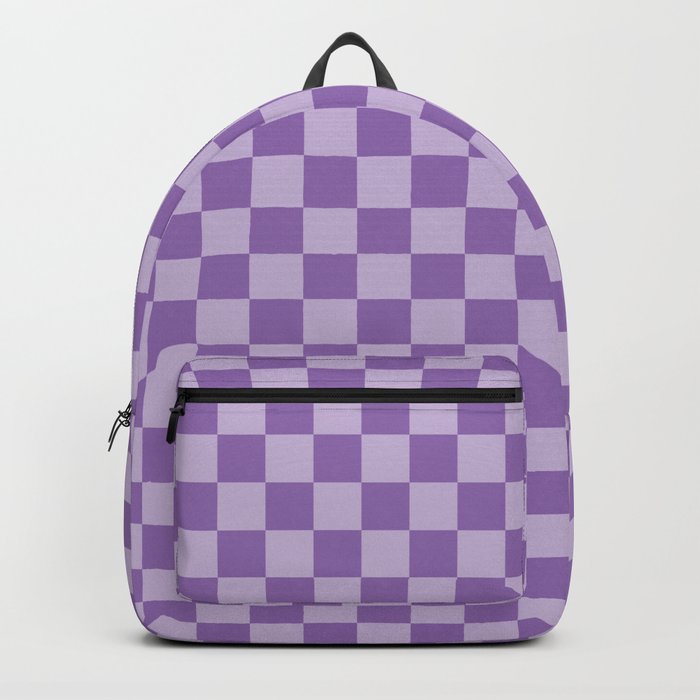 Amethyst Checkerboard Backpack