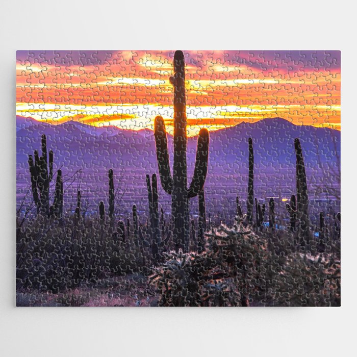 Arizona Sunset Jigsaw Puzzle