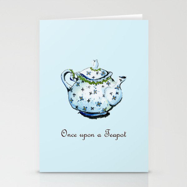 Once Upon A Teapot Stationery Cards