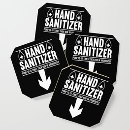 Hand Sanitizer Adult Humor Funny Dirty Jokes Coaster